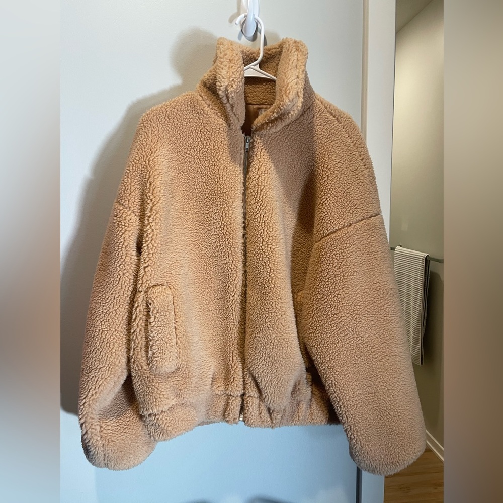 Goldmorning Oversized Teddy Jacket